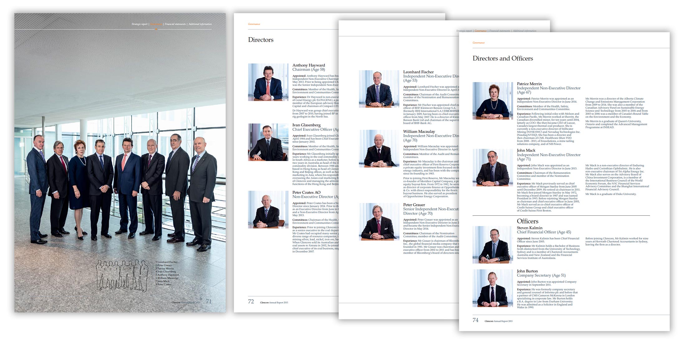Annual Report Portrait Photography