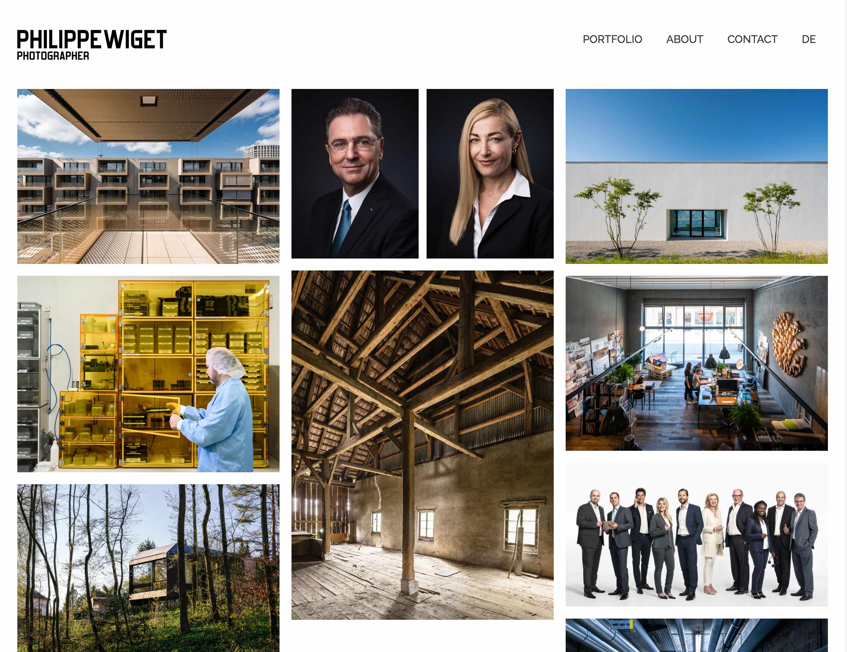 philippewiget.com - Architekturfotografie Industriefotografie Landschaftsfotografie Unternehmensfotografie Reportagen Portraits